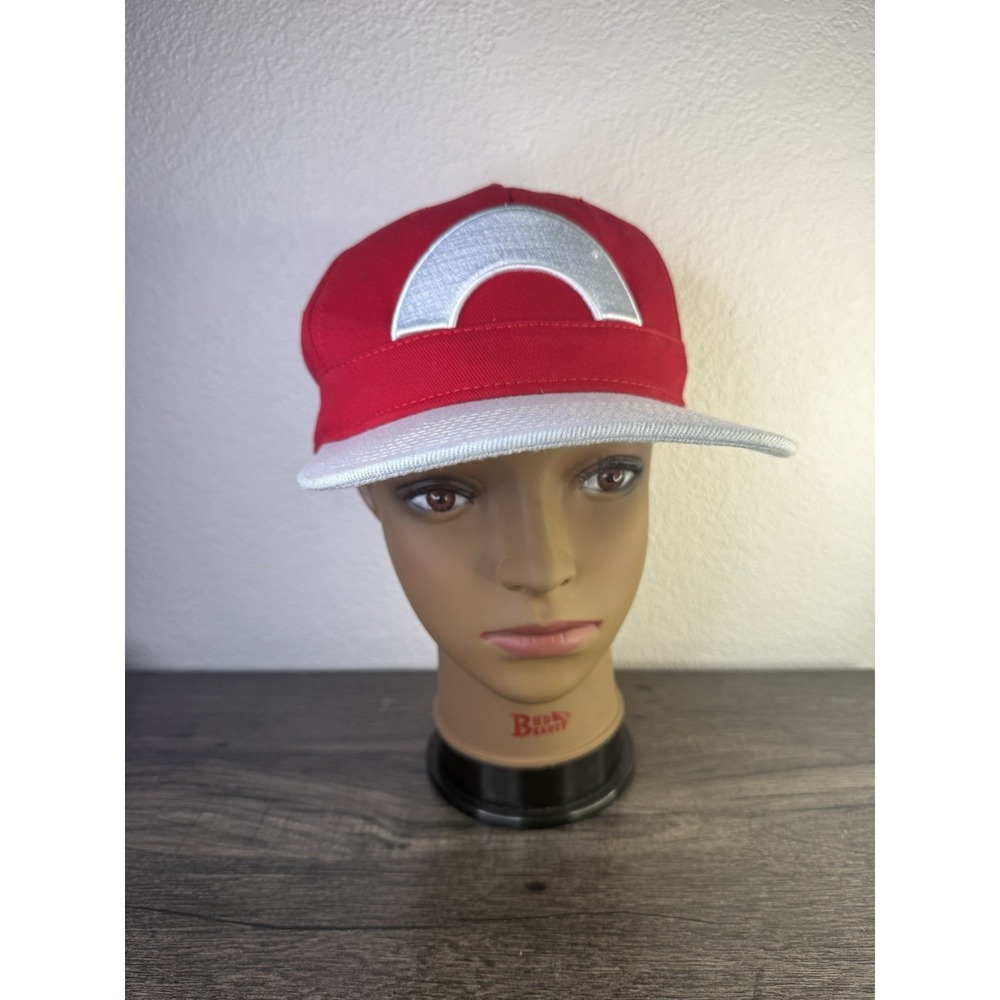 Pokemon Trainer Ash Ketchum Adjustable Snapback Hat Cap Nintendo 2016 XY Series